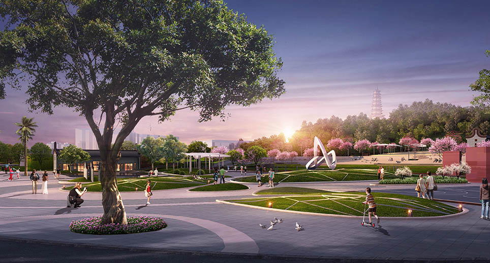 公園景觀設計中的小品設計價值