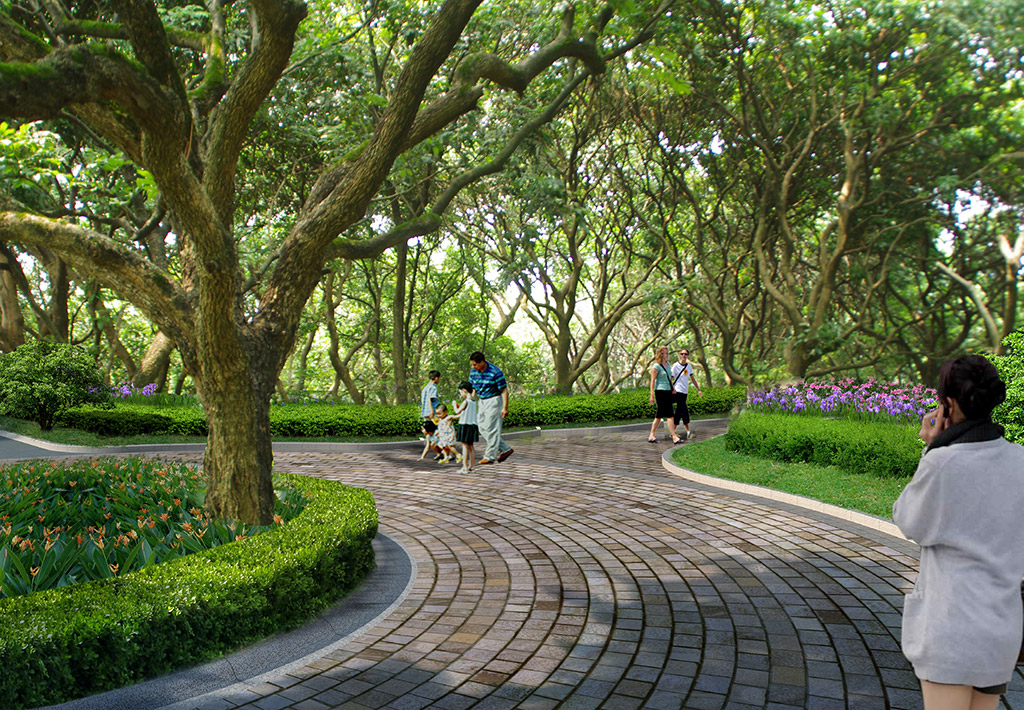 林蔭小道改造節(jié)點