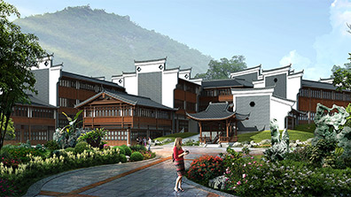 建筑與景觀融合的文化表達