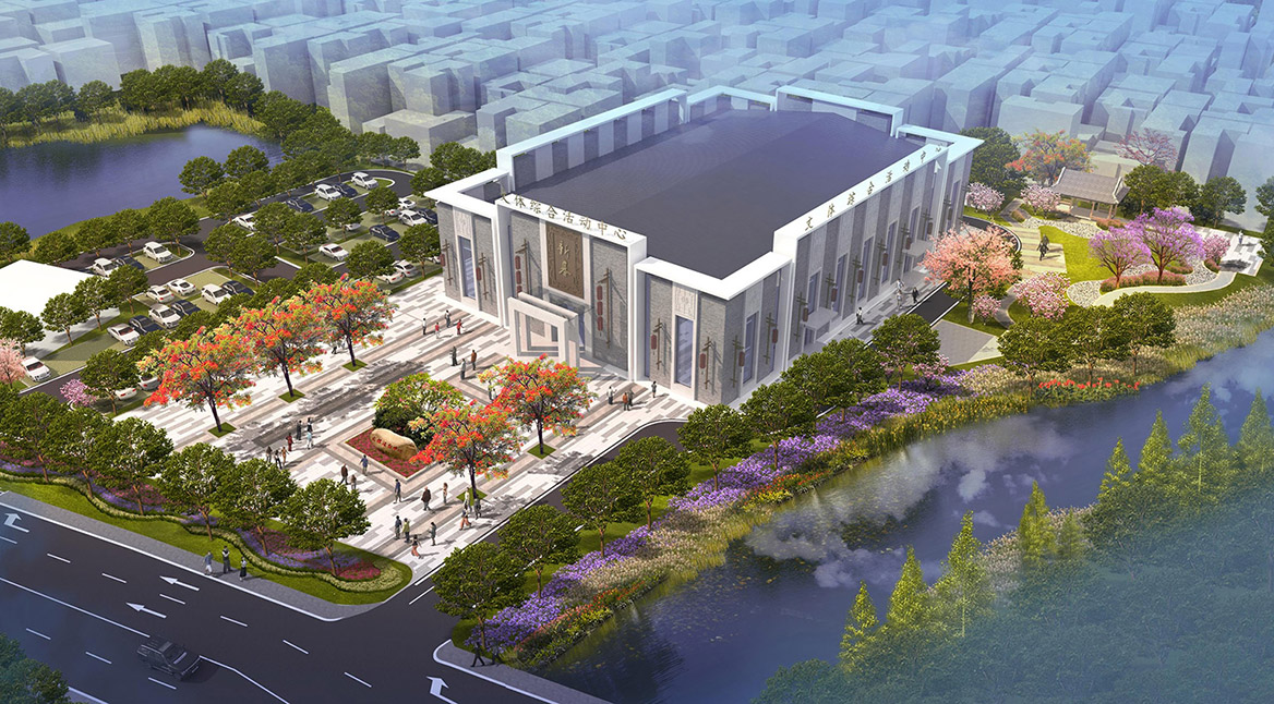 活動(dòng)場(chǎng)地與配套停車(chē)場(chǎng)