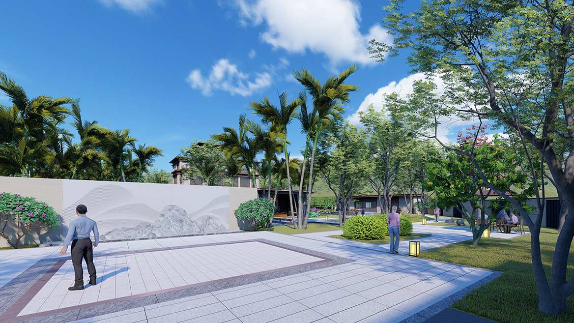 別墅區(qū)景觀設(shè)計案例2